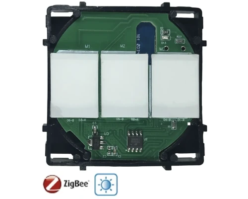 Сенсорний Zigbee модуль димер M-SK-Z801T— 3 клавіші